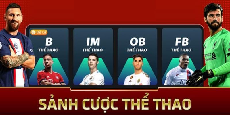 Hàng loạt lợi thế tại sảnh các môn thể thao tại 1xbet